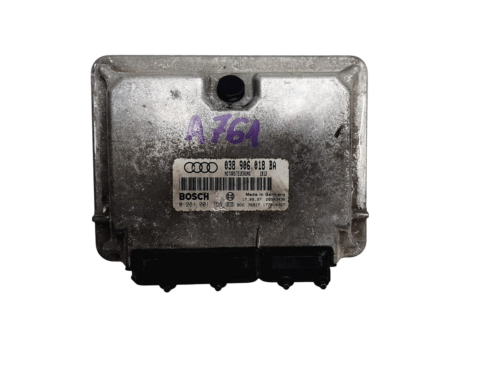 Product Image for Steuerungen, Computer – Starterset Audi 038 906 018 BA / 0 281 001 756 / 28SA3436