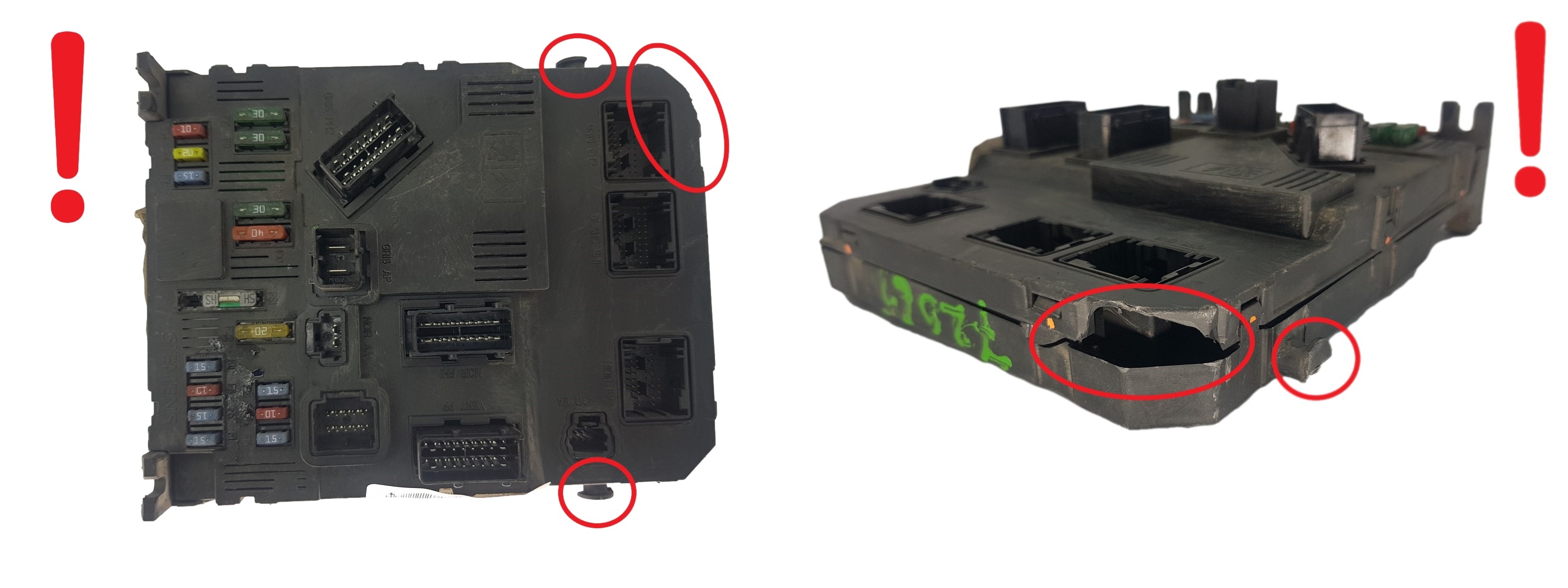 Product Image for Steuerungen, Computer – Starterset Citroen,Peugeot BSI E01-00, S118085320 C, 9652474680, HG