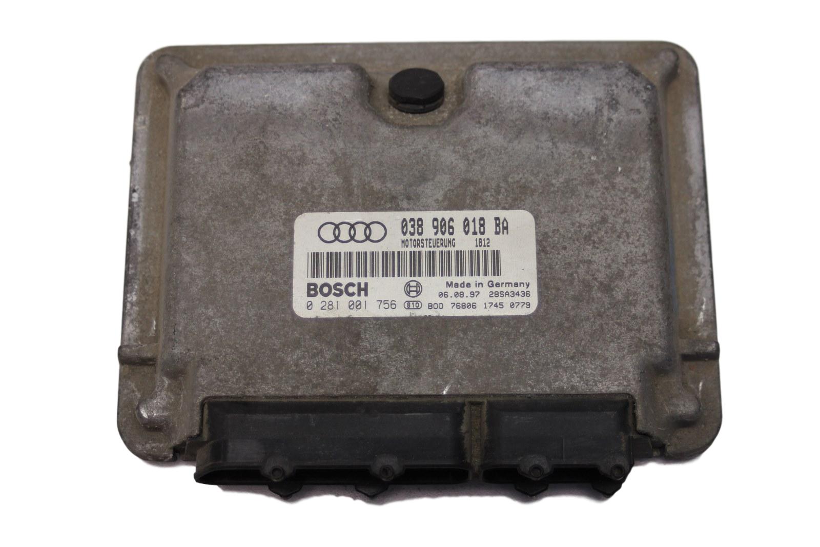 Product Image for Steuerungen, Computer – Starterset Audi 038 906 018 BA / 0 281 001 756 / 28SA3436
