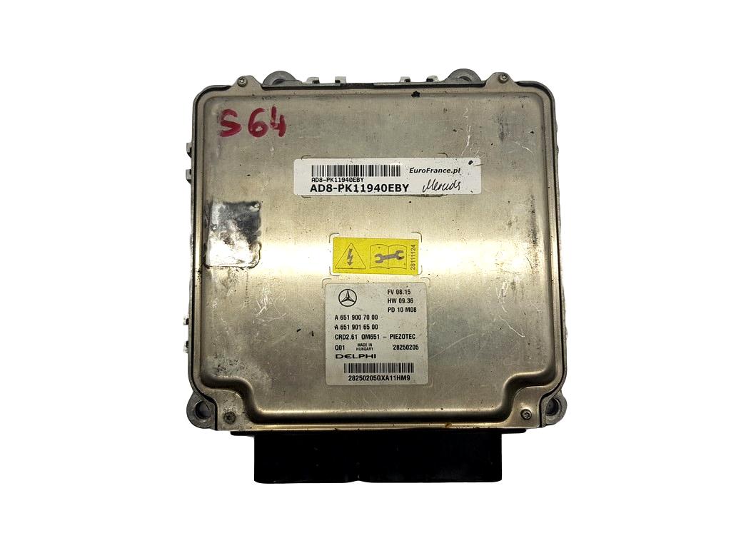 Product Image for Steuerungen, Computer – Starterset Mercedes-Benz A6519007000 / A 651 900 70 00 / A6519016500 / A 651 901 65 00 / 28250205