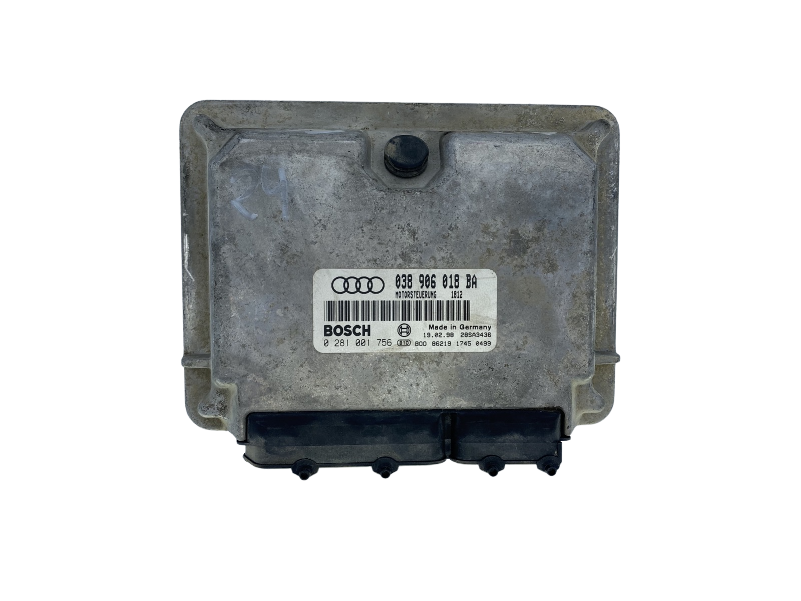 Product Image for Steuerungen, Computer – Starterset Audi 038 906 018 BA 0 281 001 756 28SA3436