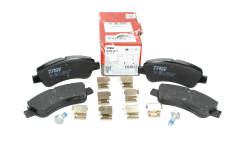 Bremsklötze Citroen Peugeot 1646186180 GDB1677 TRW