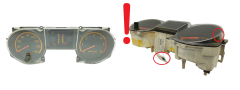 Tacho Kombiinstrument Mitsubishi Pajero Montero MB723900 61058