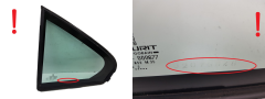Scheibe Für Tür Links Hinten 9203FG Peugeot 607 AS2 Scheibe Für Tür Links Hinten 9203FG Peugeot 607 AS2