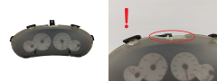 Tacho Kombiinstrument Peugeot 206 9648836580 000500803 3141