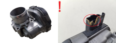 Drosselklappe Citroen Peugeot 9673534480 1.6 HDI Delphi 2607