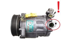 Klimakompressor 9656572280 SD7C16 Sanden 1305F Citroen C5 6453RS Klimakompressor 9656572280 SD7C16 Sanden 1305F Citroen C5 6453RS