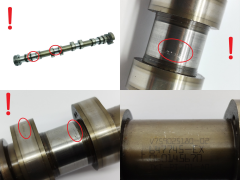 Nockenwelle 0801FN  V759025180 1.4 1.6 VTI Citroen Peugeot Mini 1429