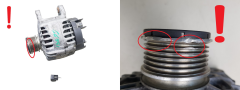 Lichtmaschine Generator 231001318R-A TG12C241 2627732A Valeo Renault Lichtmaschine Generator 231001318R-A TG12C241 2627732A Valeo Renault