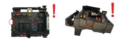 Steuergerät BSM B4 9650663980 PSA Delphi 1677