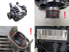 Lichtmaschine Generator 8200810621 TG9B053 Valeo 1.6 Dacia Duster Logan Sandero Lichtmaschine Generator 8200810621 TG9B053 Valeo 1.6 Dacia Duster Logan Sandero