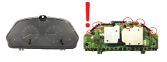 Tacho Kombiinstrument Peugeot 106 9627755380 110008540026 VDO Tacho Kombiinstrument Peugeot 106 9627755380 110008540026 VDO