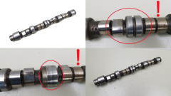 Nockenwelle 8200881281 7700272940 1.6 8v K7M Renault 1004