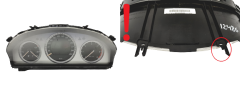 Tacho Kombiinstrument Mercedes C W204 A2045404548 VDO 48572