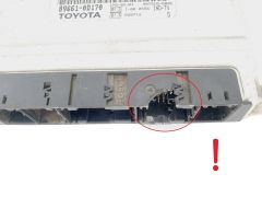 Steuergerät 0281011125 89661-0D170 407918-0082 Toyota Bosch 
