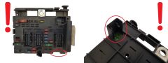 Steuergerät BSM B3 9646405280 PSA Delphi 1407
