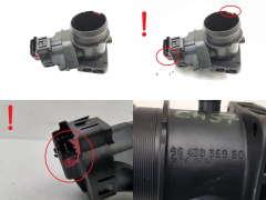 Drosselklappe 9643836980 25344296 Ford 1.6 TDCI Delphi Drosselklappe 9643836980 25344296 Ford 1.6 TDCI Delphi