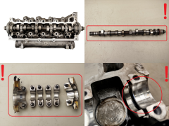 Zylinderkopf Renault 2968F2 110415795R 7701477400 1.5 DCI Siemens 3