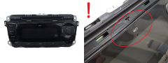 Cd-Radio Mit Mp3 Seat Ibiza 6J1035153D Technisat