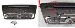 Autoradio Navi Audi A1 8XA035193F 8XA035193A Delphi