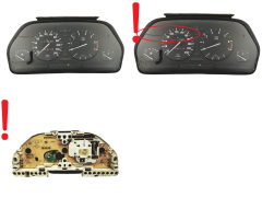 Tacho Kombiinstrument BMW 5 E34 1384168 1384189 Motometer Tacho Kombiinstrument BMW 5 E34 1384168 1384189 Motometer