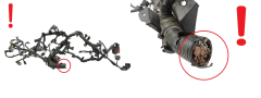 Kabelbaum Motor Motorinstallation 1.3 TCE H5HF470 Renault Capatur 2