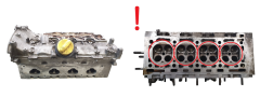 Zylinderkopf 1640 7701475605 2.0 16v Turbo F4R776 Renault