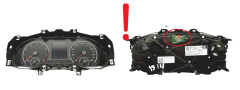 Tacho Kombiinstrument VW Polo 2G0920740C A2C17031000 VDO 53960