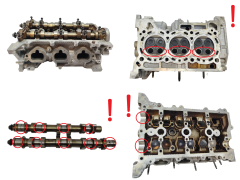 Zylinderkopf 1642R-3 110417920R 0.9 TCE H4B Dacia Renault