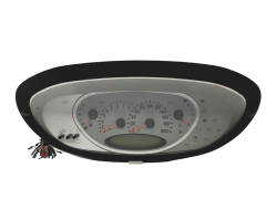 Tacho Kombiinstrument Lancia Ypsilon 06061350170 50283