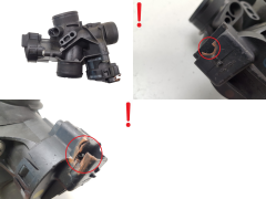 Drosselklappe Peugeot 407 9655971780 1.6 HDI Delphi 1534