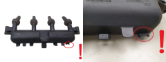 Zündspule 597074 5970A9 9628158580 1.1 1.4 Citroen Peugeot 206 89