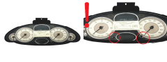 Tacho Kombiinstrument Rover 75 YAC004260 VDO