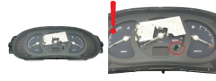 Tacho Kombiinstrument Renault Kangoo 1 7700313173 K6 54345