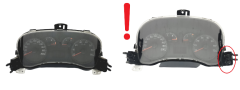 Tacho Kombiinstrument Fiat Doblo 51762258 503001440500 54433