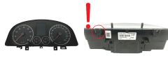 Tacho Kombiinstrument VW Touran 1T0920874E 110080379009 56070
