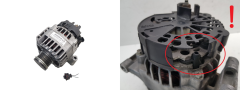 Lichtmaschine Generator Opel AD 13222935 Denso MS1012100960 105A