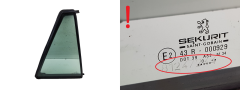 Scheibe Für Tür Hinten Rechts 9204C8 Peugeot 406 AS2