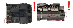 Steuergerät BSI J04-00 9651197680 9651196980 PSA Valeo 1720