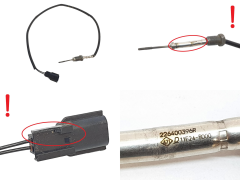 Abgastemperaturgeber 226400396R Master 3 Movano 2 2.3 dCi