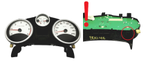 Tacho Kombiinstrument Peugeot 207 9662904780 A2C53190340 52914