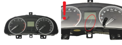 Tacho Kombiinstrument Skoda Fabia 5J0920810B VDO 53133