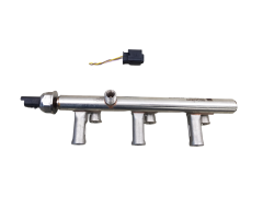 Einspritzleiste Kraftstoffverteiler 9802438180 1.2 THP Citroen Peugeot 35 000km
