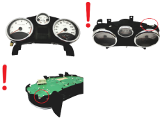 Tacho Kombiinstrument Peugeot 207 A2C53065549 56442