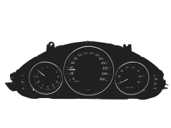 Tacho Kombiinstrument Mercedes CLS W219 A2195404411 110080310009