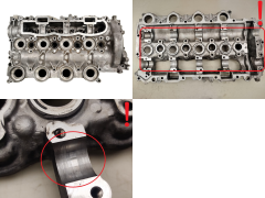 Zylinderkopf Ford PSA Volvo 9655911480 9644994680 1.6 16V TDCI G8DB 18