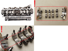Zylinderkopf Renault 2968F2 110415795R 7701477400 1.5 DCI Siemens 6