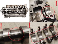 Zylinderkopf Renault Nissan 949716F0 110410442R 1.5 DCI 5