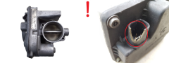 Drosselklappe Mercedes-Benz 1110980009 408.224/001/001 VDO 1997