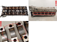 Zylinderkopf BMW 1436793 3.0 24V 306S3